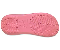 Crocs Classic Crush Sandal Blossom — Жіночі Сандалії Крокс Класік Краш Рожеві Платформа — Оригінал, фото 5