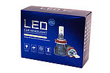 LED лампи H3 12V 30W 5000K 3720Lm Світлодіодні авто лампи лэд F8L з обманками., фото 3