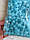 Бусини матові " Лід " 10 мм,  голубі  500 грам, фото 6
