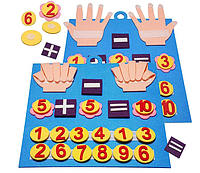 Развивающее пособие, игра детская с цифрами, математическое пособие Montessori