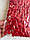 Бусини матові " Лід " 10 мм, червоні    500 грам, фото 7