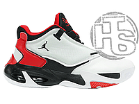 Мужские кроссовки Air Jordan Max Aura 4 White Black University Red DN3687-106