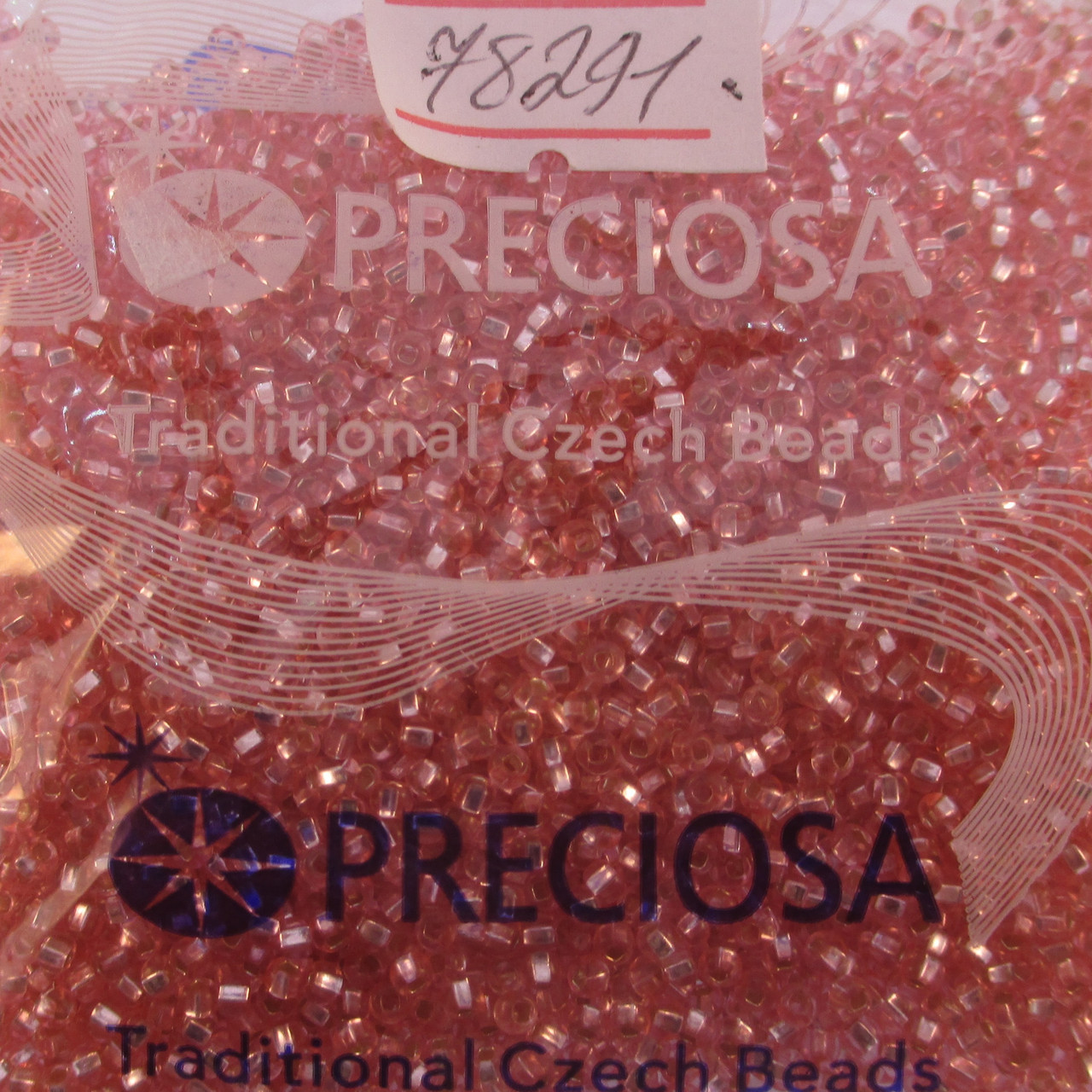 Бісер 10/0, колір - лілово-рожевий, №78291 (уп.50 грам), фото 1