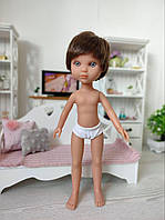 Кукла виниловая мальчик брюнет Berjuan без одежды, 35 см