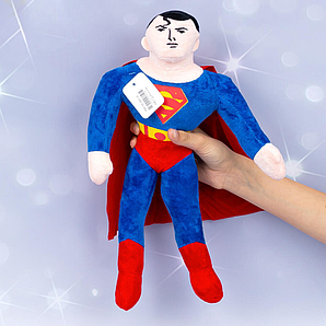 М'яка іграшка супермен 40см. Іграшка дитяча супермен