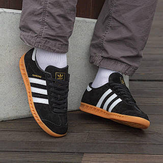 Adidas hamburg core black hotsell