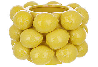 Ваза порцелянова Lemon 21x14см 457-324
