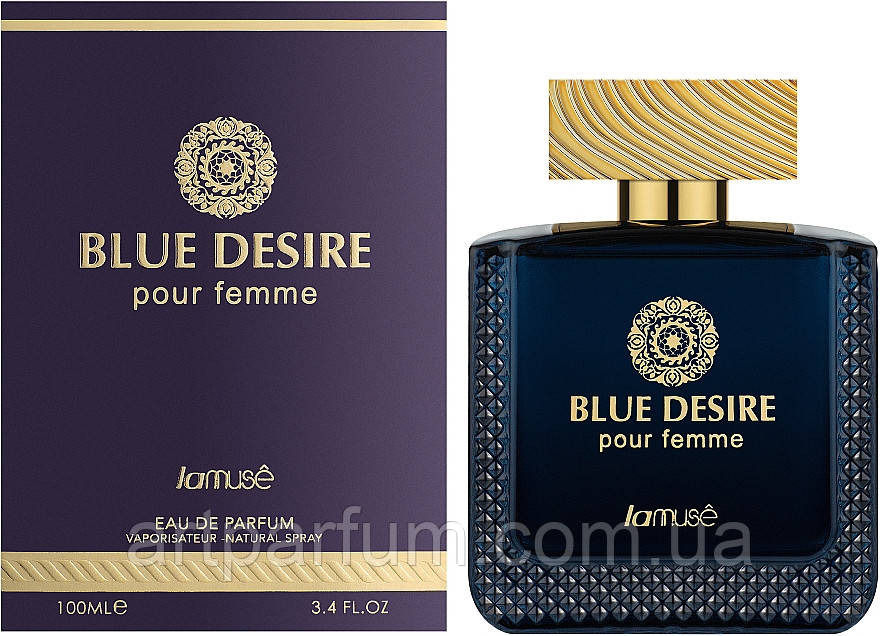 Туалетна вода для жінок Lattafa Perfumes La Muse Blue Desire Women 100ml edp
