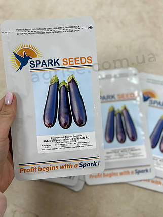 Насіння баклажану Мірінда F1 (Mirinda F1) Spark Seeds 1000, фото 1