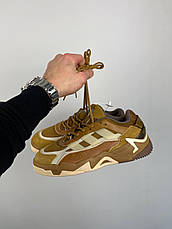 Чоловічі кросівки Adidas Niteball 2 Brown Beige FZ5800, фото 3