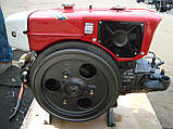 Двигун дизельний (12 к.с./ 8,83 кВт) ДД195ВЕ (електростартер), фото 9