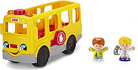 Музыкальная игрушка Школьный автобус Fisher-Price Little People Musical Toddler Toy Sit With Me School Bus