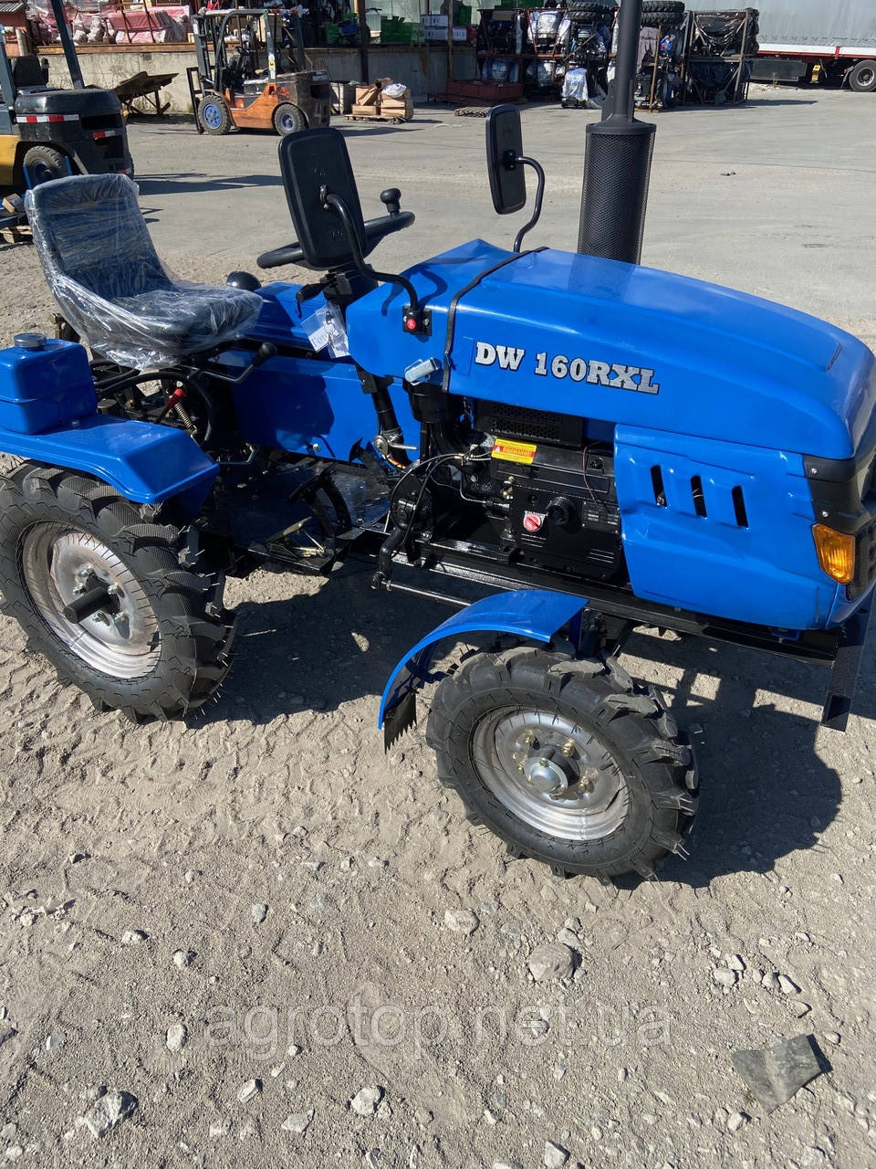 Мототрактор DW 160RXL+навісний механізм
