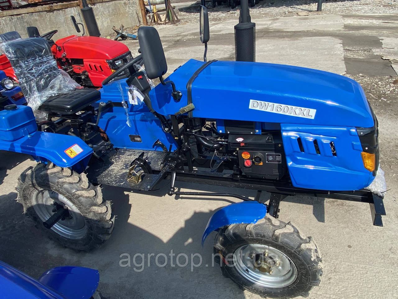 Мототрактор з доставкою DW 160LXL GREEN