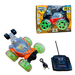 1005 FY Машинка, світло, звук, поворот на 360 градусів, обертання коліс навколо осі, у коробці