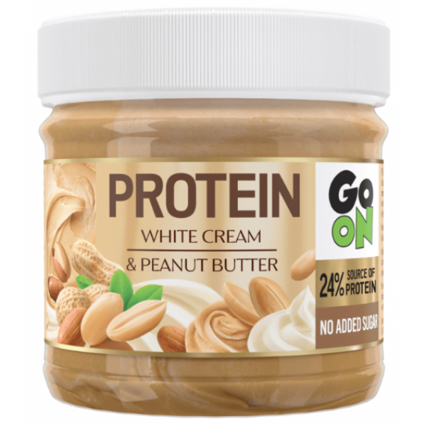 Паста арахисовая Go On Protein Cream 180g - фото 1 - id-p452823157