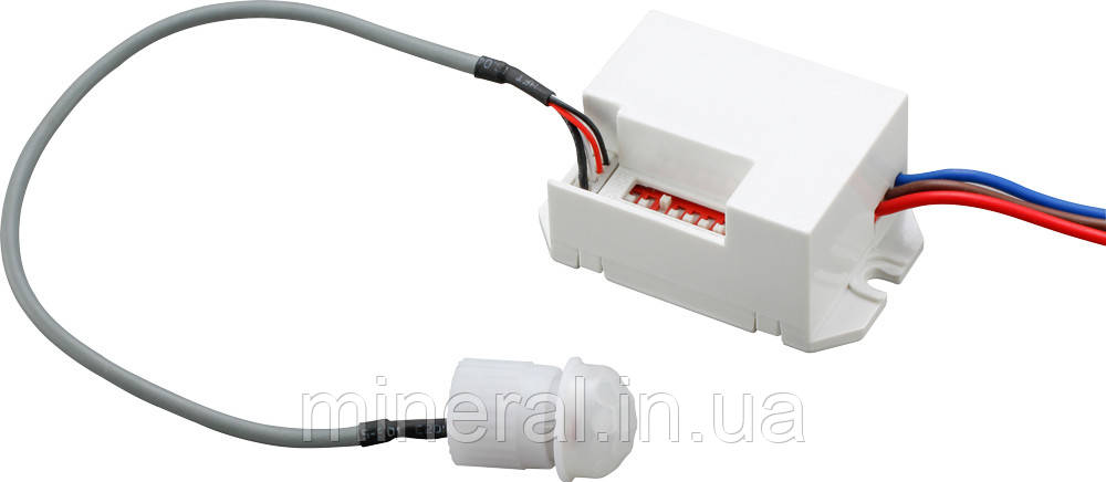 Датчик руху інфрачервоний e.sensor.pir.24.white,  360°, білий ,E.NEXT, (s061017)