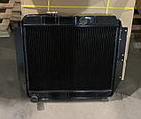 Радіатор охолодження 3-рядний ЗІЛ 130, 131 (мідний) К130-1301010 (вир-во КАМАХ), фото 2