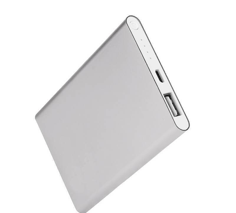 Павербанк Power bank UKC Slim 12000 Silver павер банк внешний аккумулятор