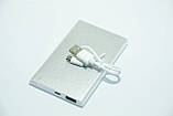 Павербанк Power bank UKC Slim 12000 Silver павер банк внешний аккумулятор, фото 3