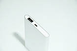 Павербанк Power bank UKC Slim 12000 Silver павер банк внешний аккумулятор, фото 4