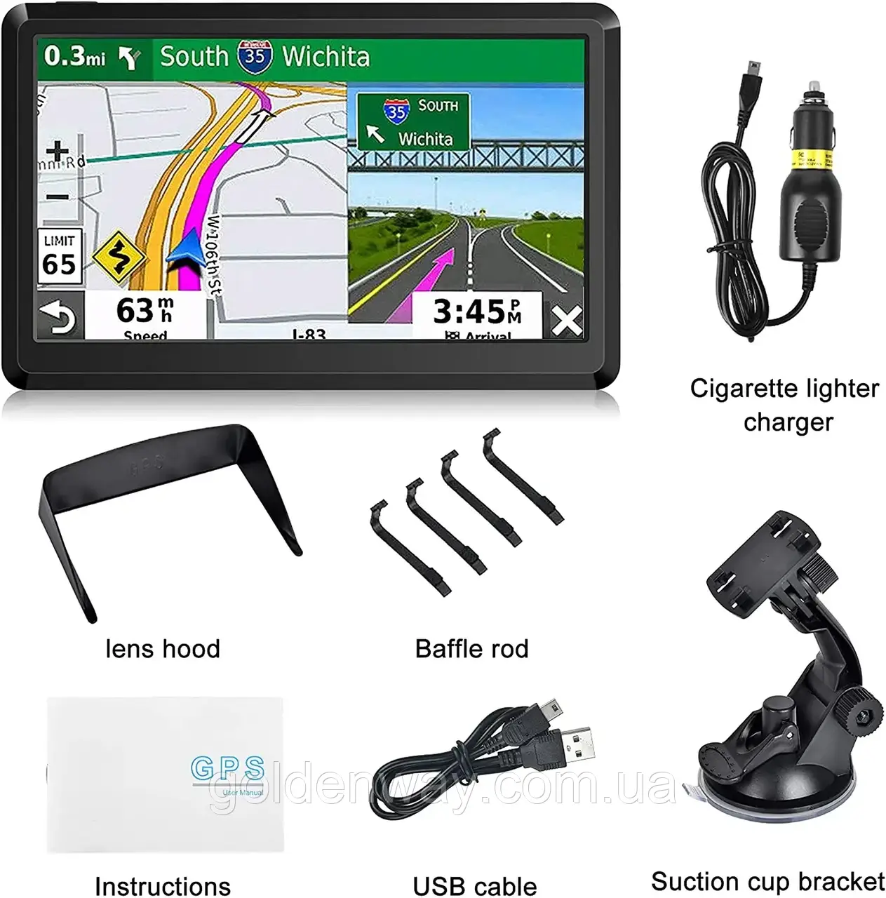 Автомобільний GPS-навігатор Pioneer X20 екран 7 дюймів ОЗП 256 8 GB + Карти для вантажівки TIR ЕВРОПА АЗІЯ 2024