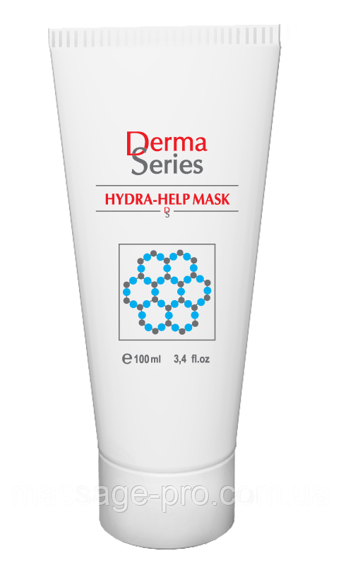 Маска зволожувальна для обличчя Derma Series Hydra-Help Mask 100 ml Професійна доглядова косметика