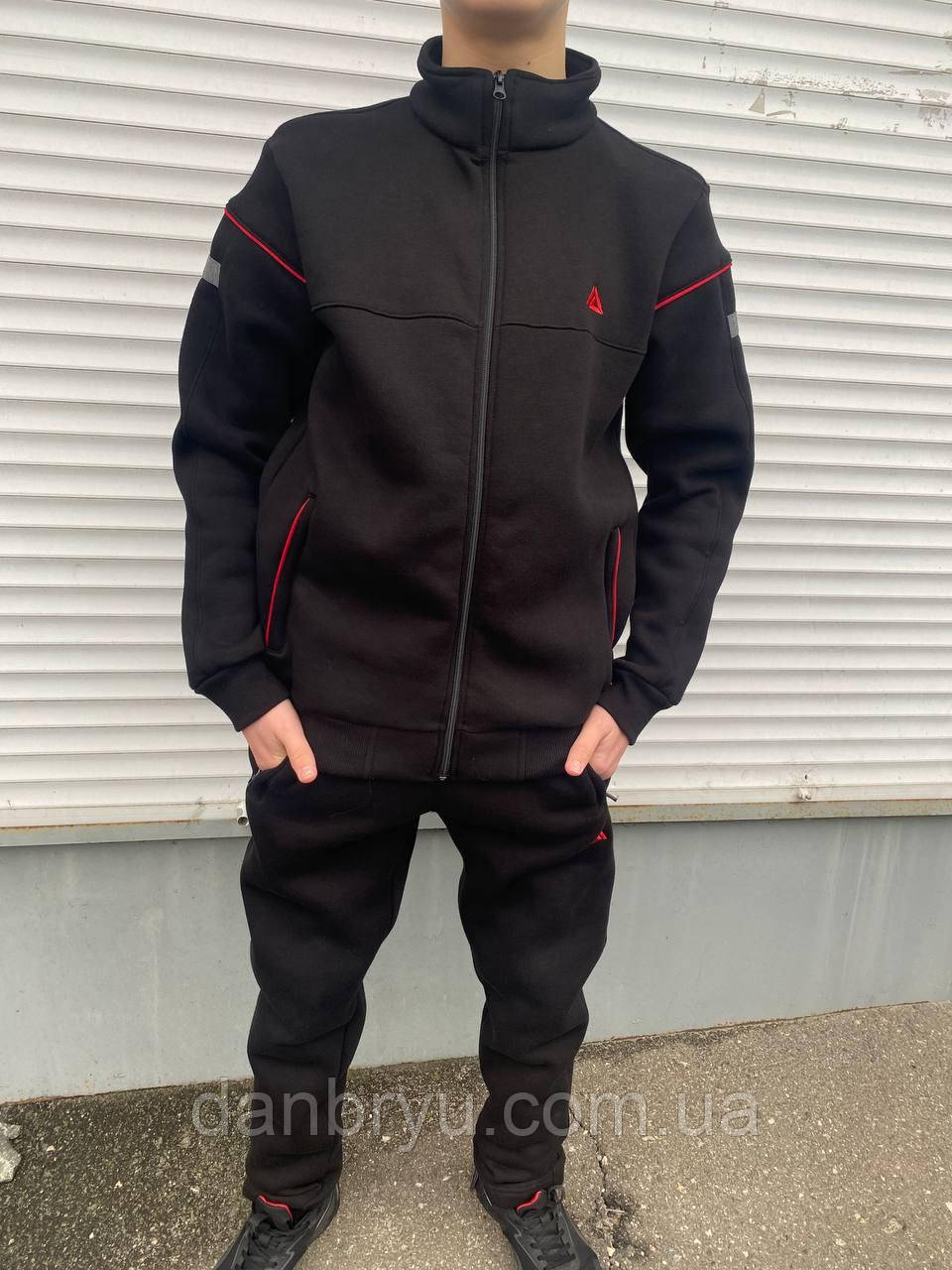 Якісний теплий модний стильний чоловічий костюм Туреччина гуртом - фото 1 - id-p1119760823