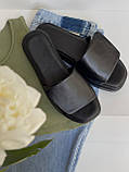 Чорні шльопанці оптом, фото 4