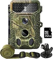 Камера-пастка Felixcam A5, мисливська камера 4K 32MP, фотопастка. Сток