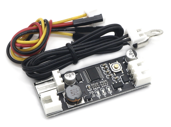 Регулятор оборотов, скорости вентилятора, кулера ШИМ DC 12В 0.8А, с ...