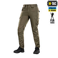 M-Tac женские тактические штаны рип-стоп хаки военные брюки Aggressor Lady Flex Dark Olive