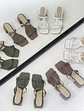 Літнє жіноче взуття. Натуральна шкіра., фото 4