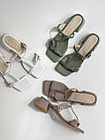 Літнє жіноче взуття. Натуральна шкіра., фото 3