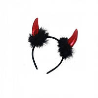 Рожки Чорта, роги чортеня на обручі