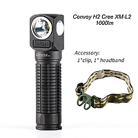 Convoy H2 налобний ліхтар Cree XM-L2, 1x18650, 1000 люмен USB Type-C