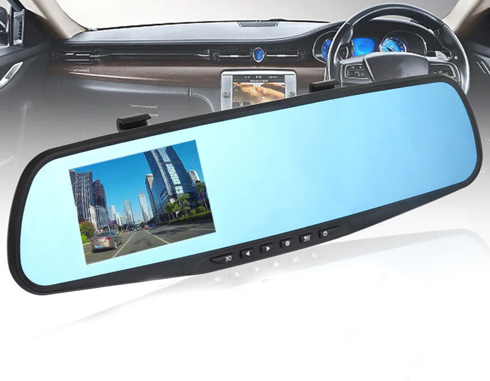 Відеореєстратор дзеркало UKC DVR Rear-view Mirror, фото 1