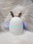 Дифузор зволожувач повітря ароматизатор Humidifier Rabbit White, фото 2