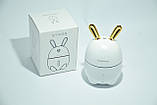 Дифузор зволожувач повітря ароматизатор Humidifier Rabbit White, фото 3