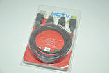 3 в 1 кабель HDMI Mini HDMI Micro HDMI адаптер HDTV, фото 3