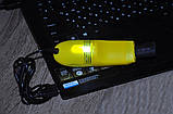 Міні USB пилосос для клавіатури FD 368 Yellow, фото 5