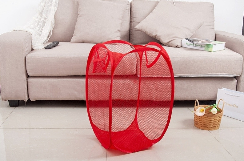 Органайзер сітка для речей та іграшок 45*30 см Supplies Red, фото 1