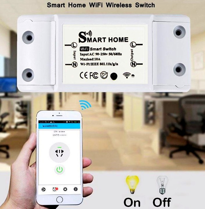 Wi-Fi розумне смарт реле Smart Home On\Off, фото 1
