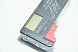 Універсальний цифровий тестер заряду батарей AA, AAA, Крона BT-168D, фото 4