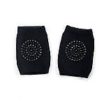 Наколінники антиковзкі дитячі Children Thicken Knee Protector Black, фото 3