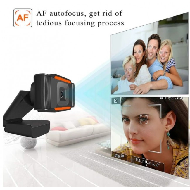 Веб-камера з мікрофоном UKC WebCam M1 480P, фото 1