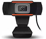 Веб-камера з мікрофоном UKC WebCam M1 480P, фото 2