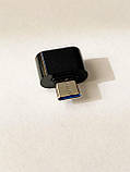 Адаптер перехідник OTG USB Type-C Black, фото 4