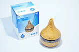 Зволожувач повітря дифузор нічник Moon Ultrasonic Humidifier Light brown, фото 3