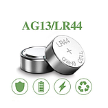 Батарейка таблетка 50 штук на блістері TMI AG13 LR44, фото 3